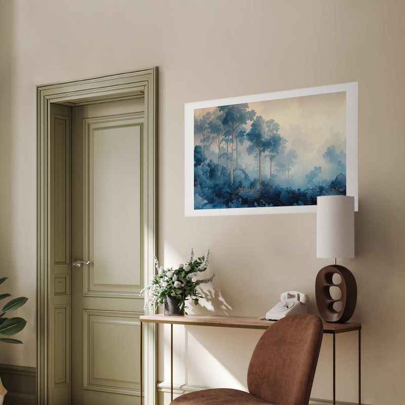 Plakat Artgeist Lasek we mgle 90x60 cm bez ramy 1 szt
