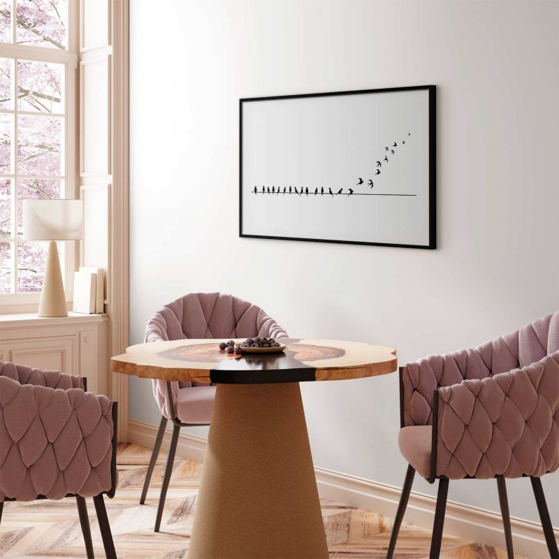Plakat Artgeist Lećmy 42x29,7 cm z ramą czarną 1 szt