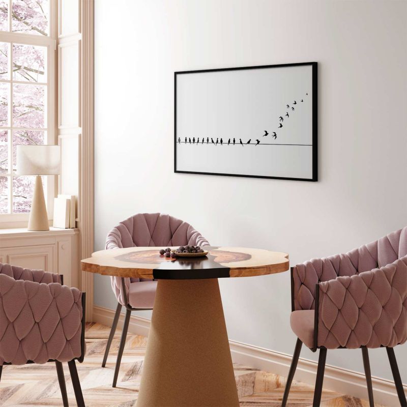 Plakat Artgeist Lećmy 90x60 cm z ramą czarną 1 szt