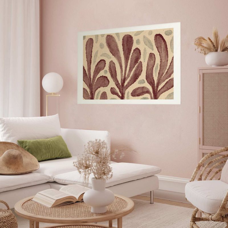 Plakat Artgeist Liście i plamy 60x40 cm bez ramy 1 szt
