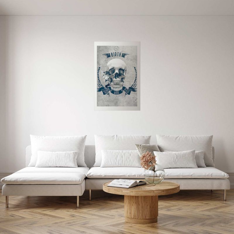Plakat Artgeist Life Is Brutal 40x60 cm bez ramy 1 szt