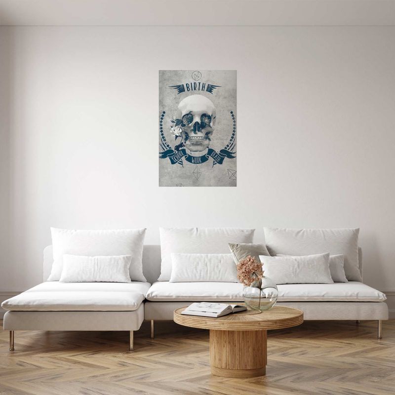 Plakat Artgeist Life Is Brutal 60x90 cm bez ramy 1 szt
