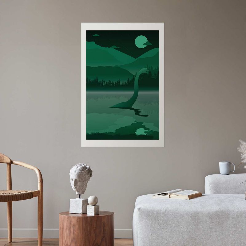 Plakat Artgeist Loch Ness 40x60 cm bez ramy 1 szt