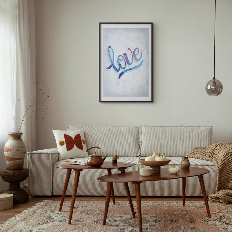 Plakat Artgeist Love 29,7x42 cm z ramą czarną 1 szt