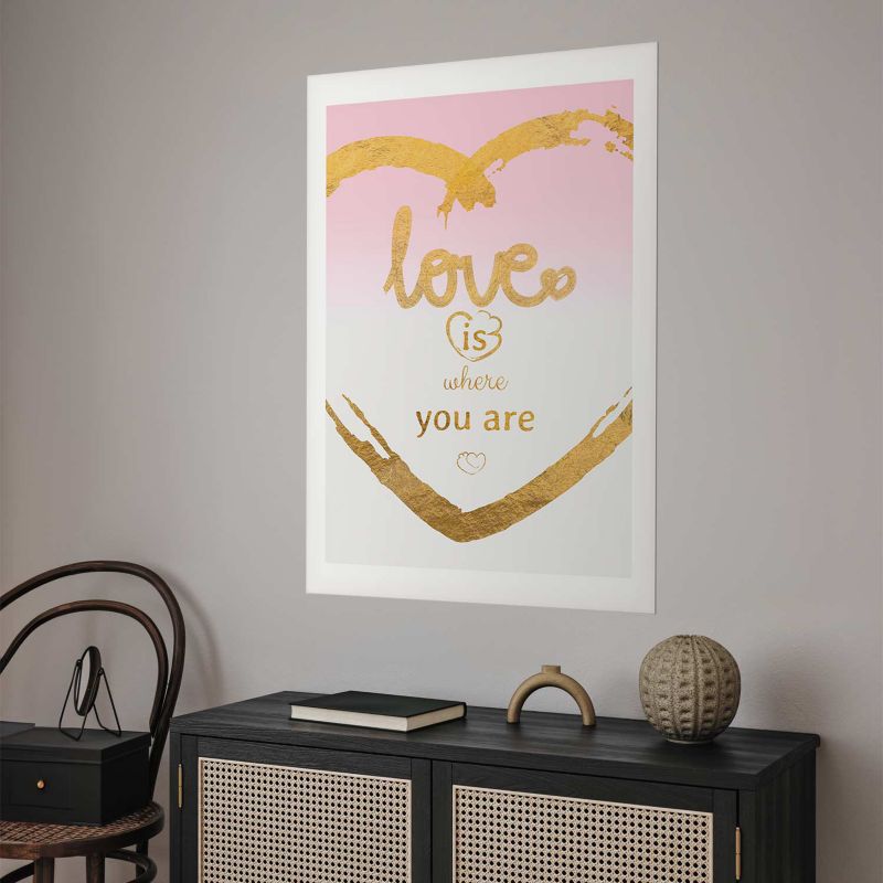Plakat Artgeist Love Is 40x60 cm bez ramy 1 szt