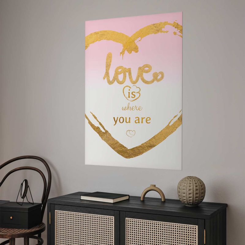 Plakat Artgeist Love Is 60x90 cm bez ramy 1 szt