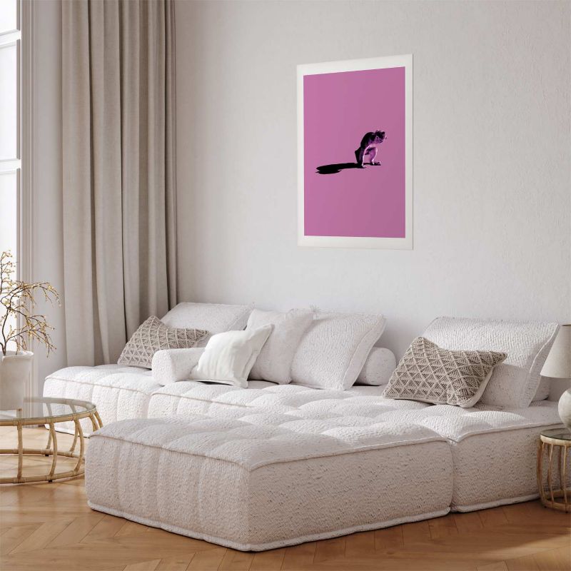 Plakat Artgeist Mała małpka 60x90 cm bez ramy 1 szt