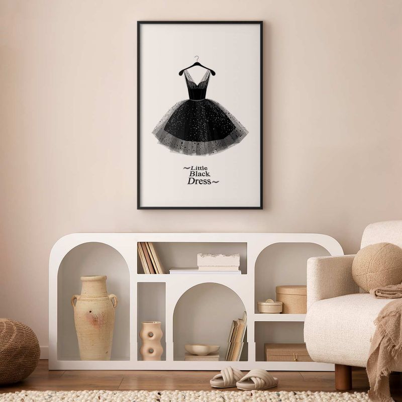 Plakat Artgeist Mała sukienka 60x90 cm z ramą czarną 1 szt