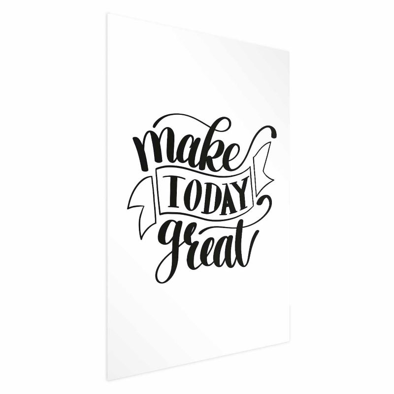 Plakat Artgeist Make today great 60x90 cm bez ramy 1 szt