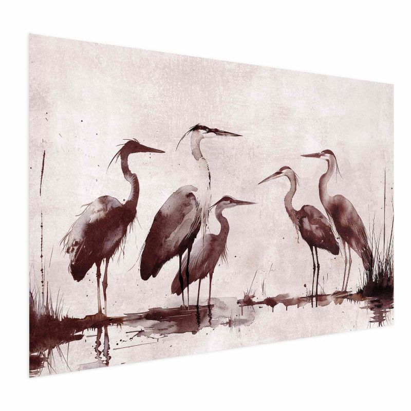Plakat Artgeist Malowane czaple 42x29,7 cm bez ramy 1 szt