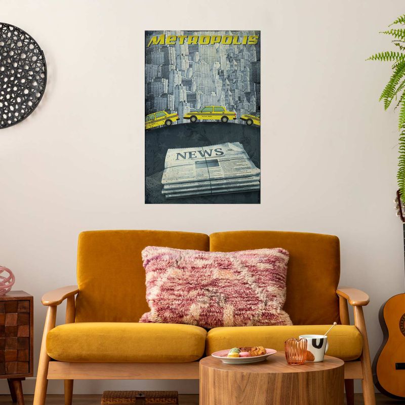 Plakat Artgeist Metropolis 40x60 cm bez ramy 1 szt