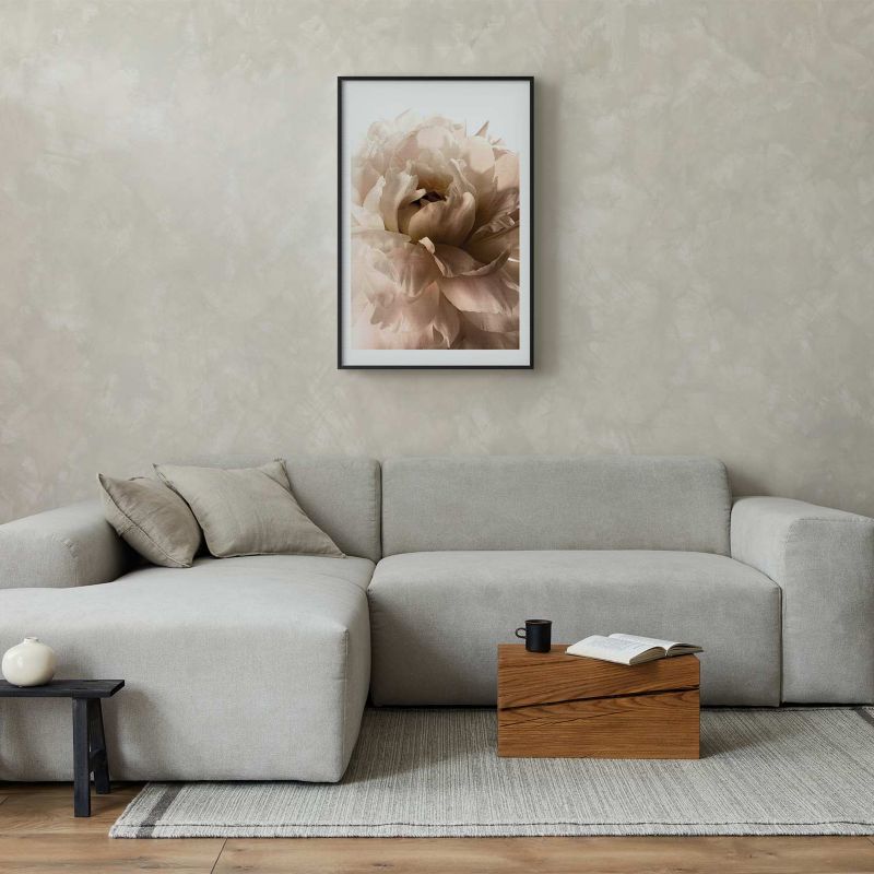 Plakat Artgeist Miękkie płatki 29,7x42 cm z ramą czarną 1 szt