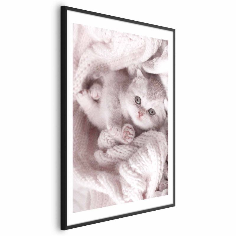 Plakat Artgeist Miłośnik wypoczynku 21x30 cm z ramą czarną 1 szt