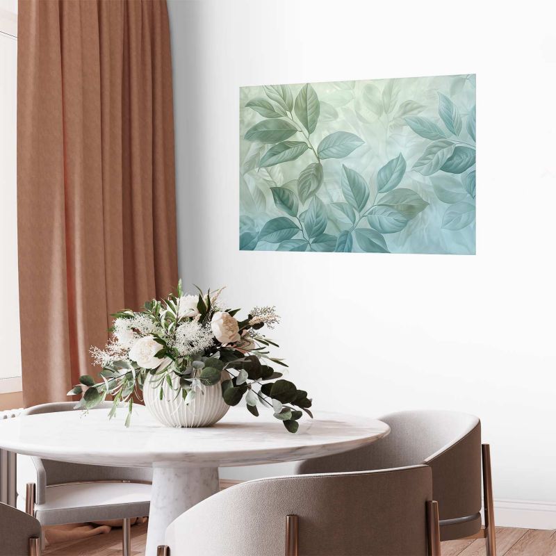 Plakat Artgeist Miętowe liście 30x21 cm bez ramy 1 szt