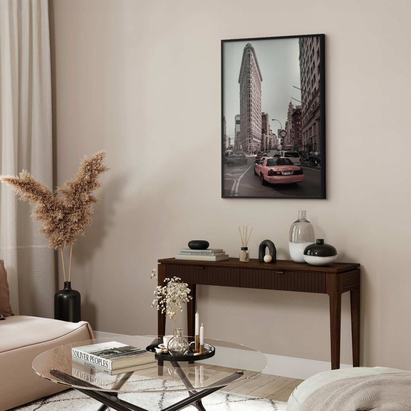 Plakat Artgeist Miejski ruch 21x30 cm z ramą czarną 1 szt