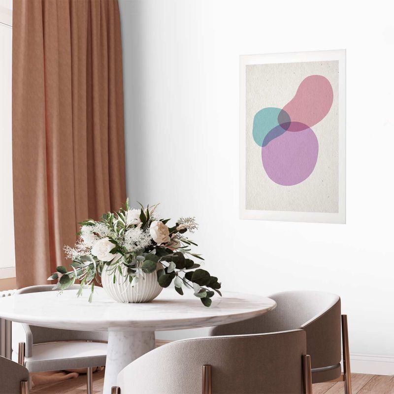 Plakat Artgeist Mieszanka barw 60x90 cm bez ramy 1 szt