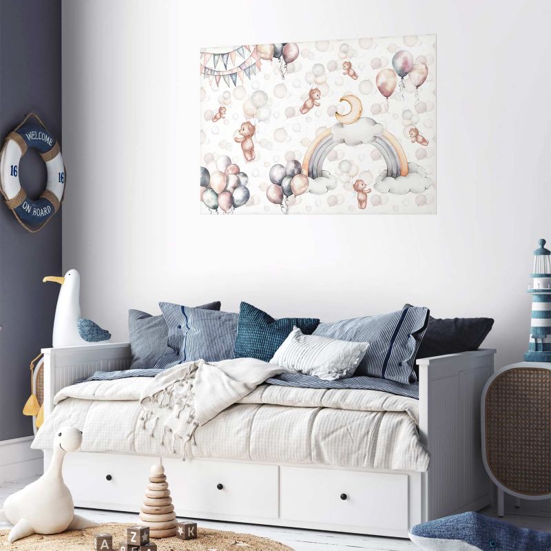 Plakat Artgeist Misie w przestworzach 42x29,7 cm bez ramy 1 szt