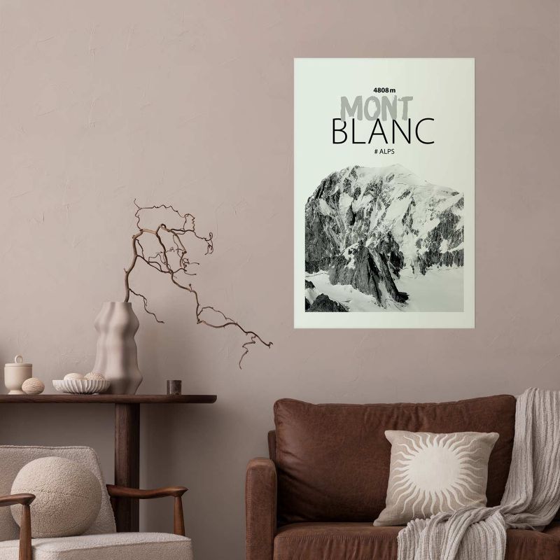 Plakat Artgeist Mont Blanc 40x60 cm bez ramy 1 szt