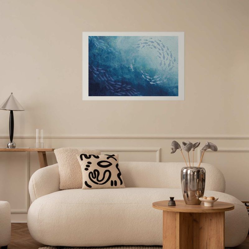 Plakat Artgeist Morska toń 90x60 cm bez ramy 1 szt