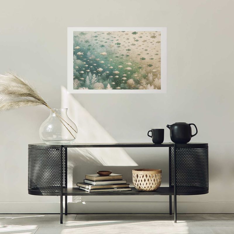 Plakat Artgeist Morski świat 90x60 cm bez ramy 1 szt