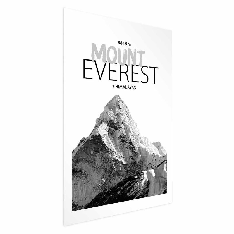 Plakat Artgeist Mount Everest 21x30 cm bez ramy 1 szt