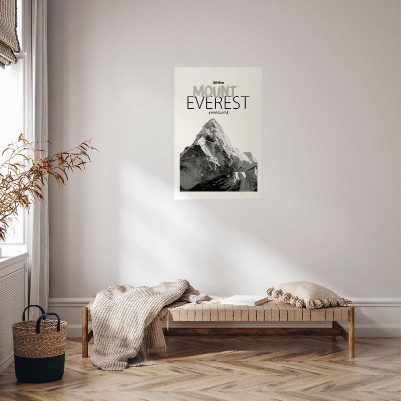 Plakat Artgeist Mount Everest 21x30 cm bez ramy 1 szt