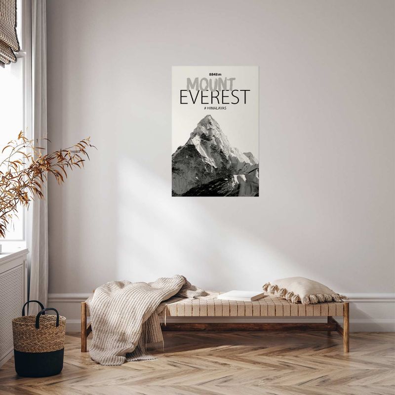 Plakat Artgeist Mount Everest 21x30 cm bez ramy 1 szt