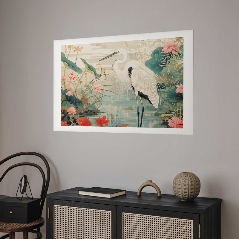 Plakat Artgeist Nad azjatyckim stawem 90x60 cm bez ramy 1 szt