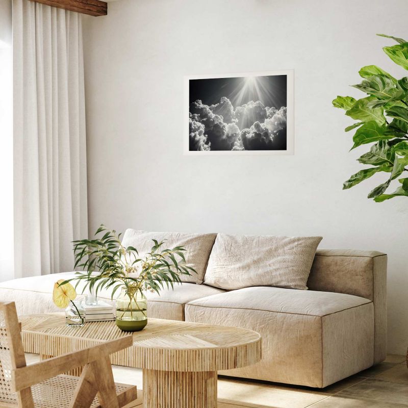 Plakat Artgeist Nadzieja w chmurach 90x60 cm bez ramy 1 szt