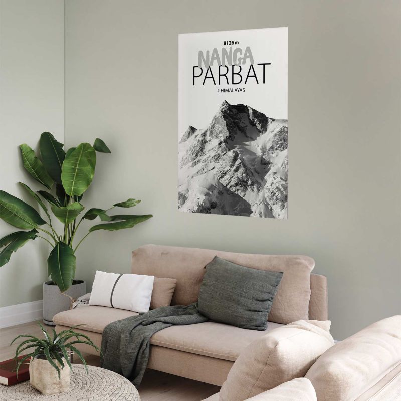 Plakat Artgeist Nanga Parbat 29,7x42 cm bez ramy 1 szt
