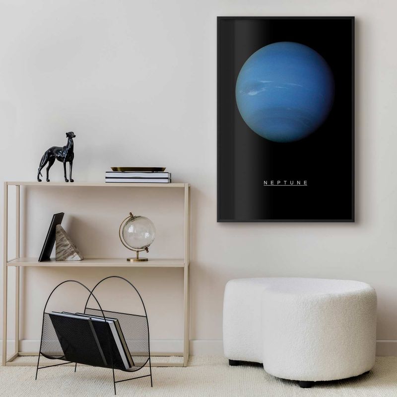 Plakat Artgeist Neptun 21x30 cm z ramą czarną 1 szt