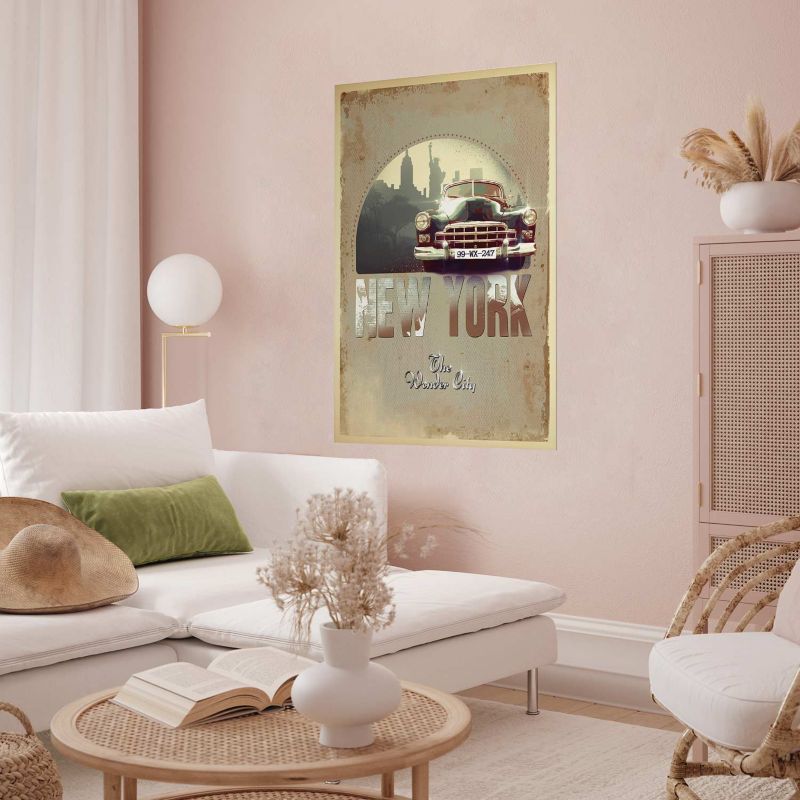 Plakat Artgeist New York 21x30 cm bez ramy 1 szt
