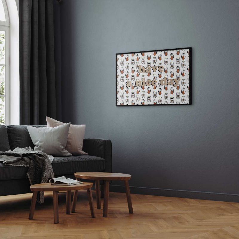Plakat Artgeist Nice day 42x29,7 cm z ramą czarną 1 szt
