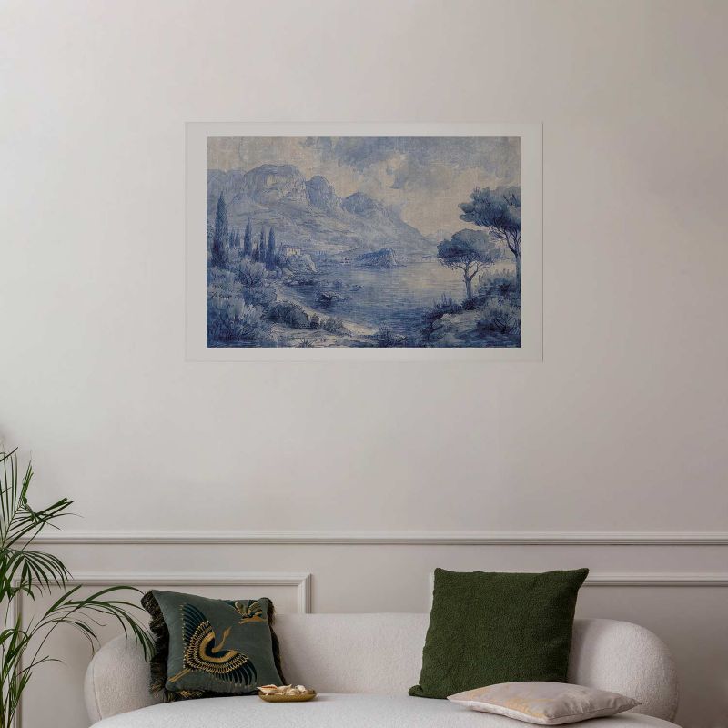 Plakat Artgeist Niebieska zatoka 30x21 cm bez ramy 1 szt