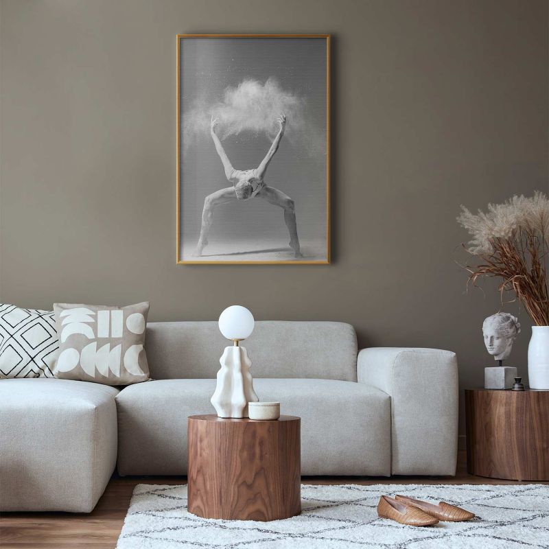 Plakat Artgeist Niesamowita poza 40x60 cm z ramą złotą 1 szt