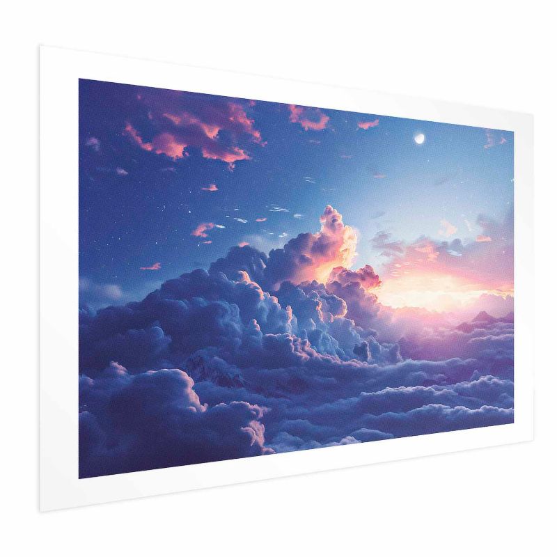 Plakat Artgeist Nocne góry 60x40 cm bez ramy 1 szt