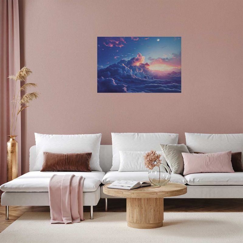 Plakat Artgeist Nocne góry 90x60 cm bez ramy 1 szt