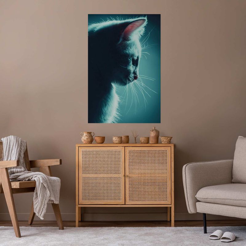 Plakat Artgeist Nocny włóczęga 21x30 cm bez ramy 1 szt