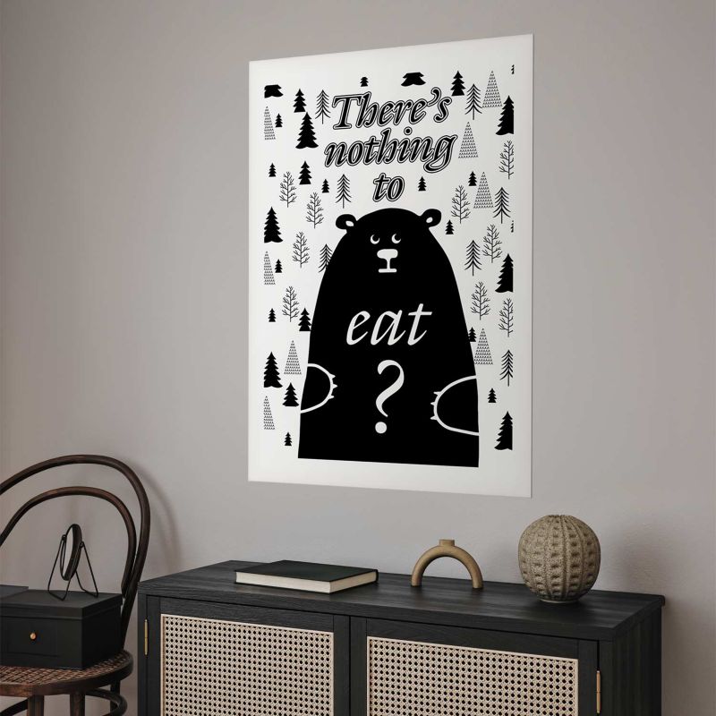 Plakat Artgeist Nothing to eat 40x60 cm bez ramy 1 szt