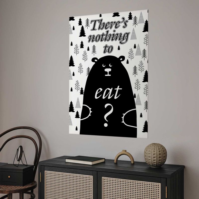 Plakat Artgeist Nothing to eat 60x90 cm bez ramy 1 szt