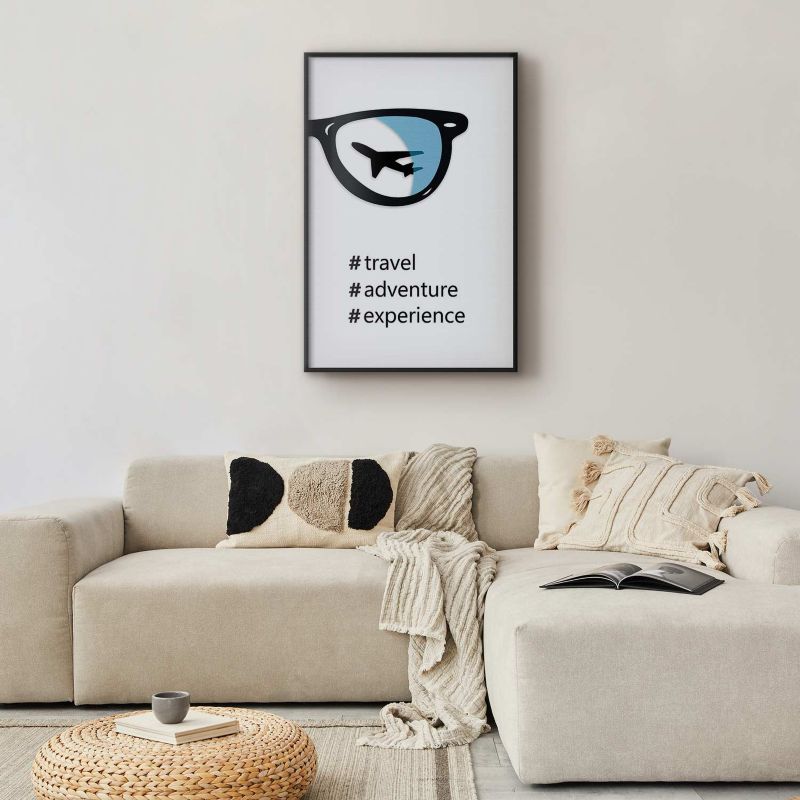 Plakat Artgeist Nowe doświadczenia 29,7x42 cm z ramą czarną 1 szt
