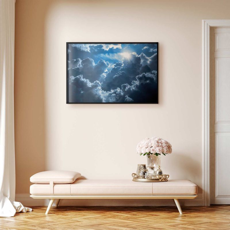Plakat Artgeist Ożywiona sceneria 90x60 cm z ramą czarną 1 szt