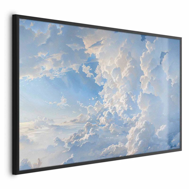 Plakat Artgeist Obrazy na niebie 60x40 cm z ramą czarną 1 szt