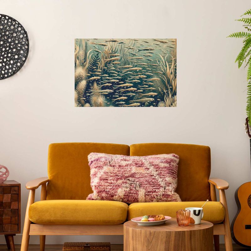 Plakat Artgeist Oceaniczna przyroda 60x40 cm bez ramy 1 szt