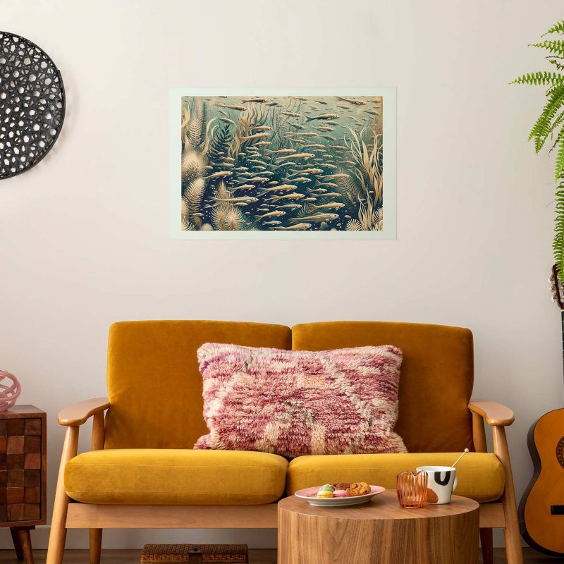 Plakat Artgeist Oceaniczna przyroda 60x40 cm bez ramy 1 szt