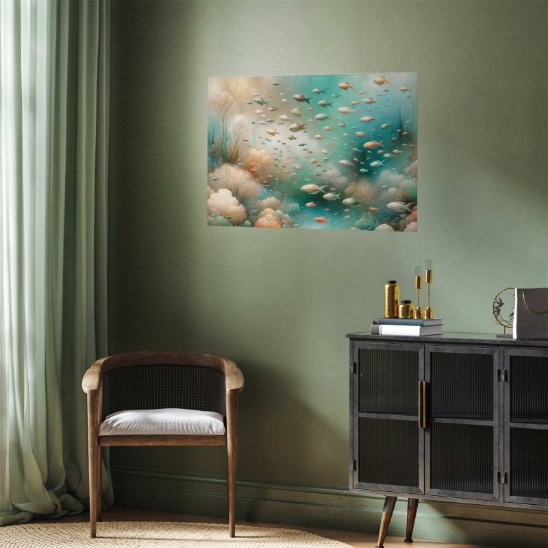 Plakat Artgeist Oceaniczne piękno 60x40 cm bez ramy 1 szt