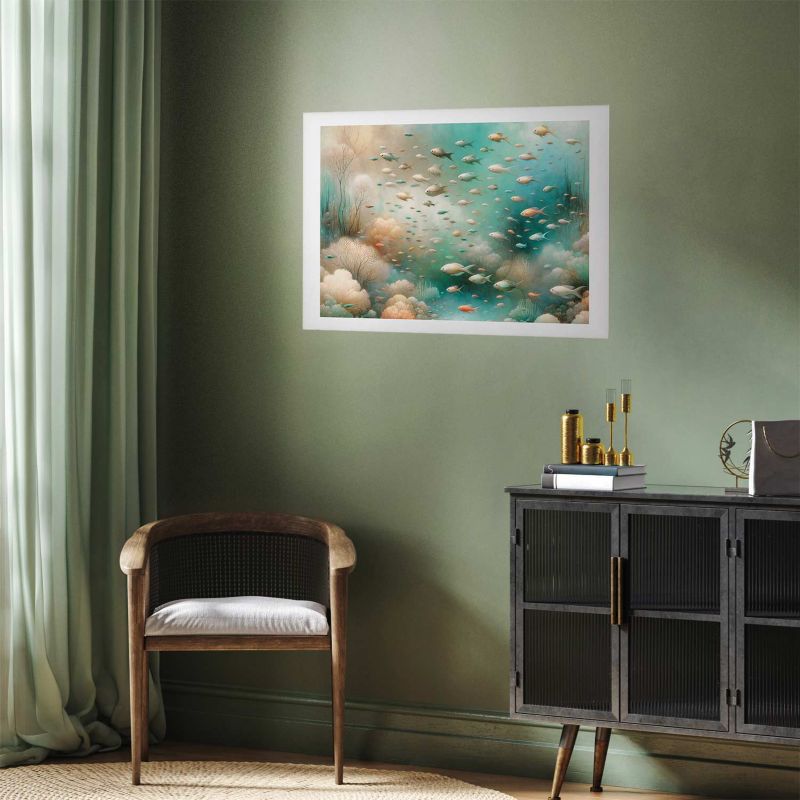 Plakat Artgeist Oceaniczne piękno 90x60 cm bez ramy 1 szt