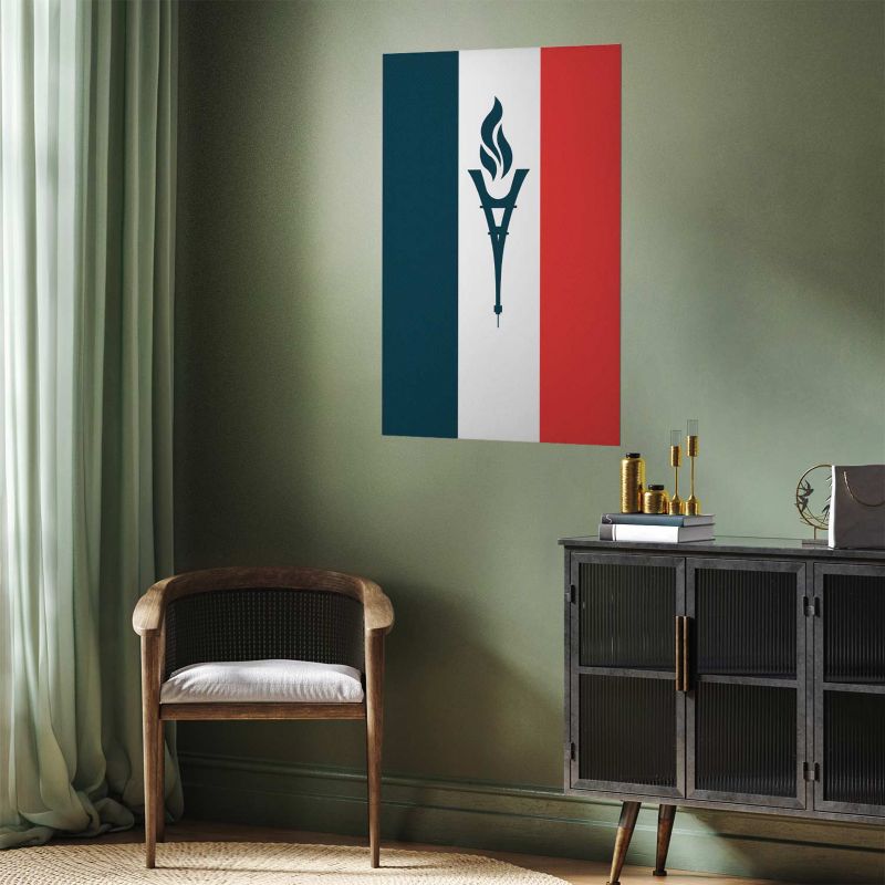 Plakat Artgeist Olimpijska Francja 21x30 cm bez ramy 1 szt