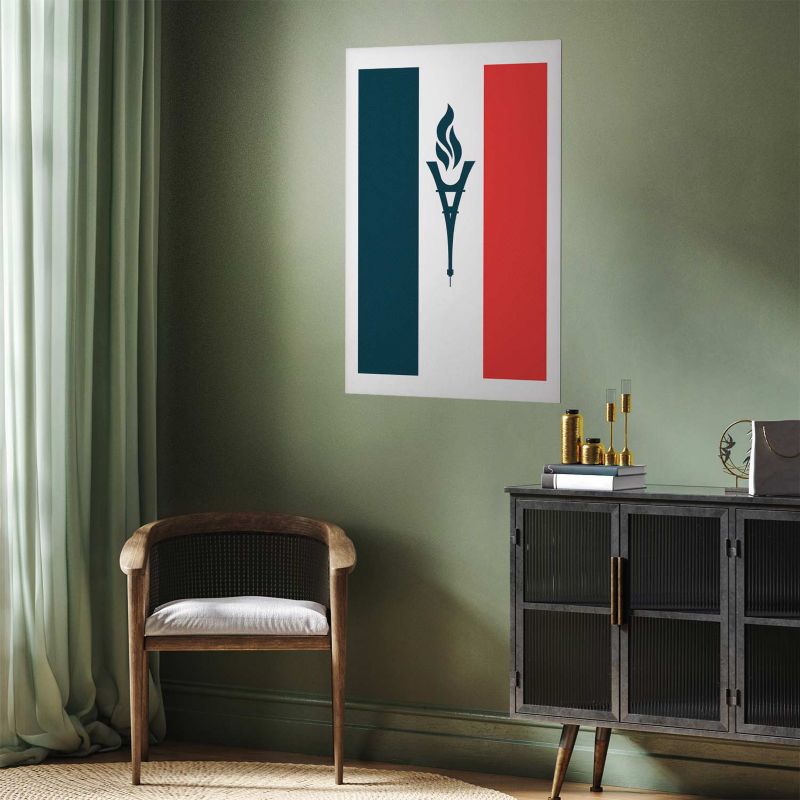 Plakat Artgeist Olimpijska Francja 29,7x42 cm bez ramy 1 szt