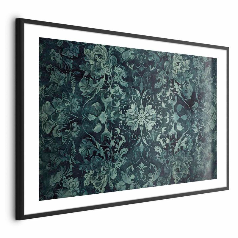 Plakat Artgeist Ornamenty dywanowe 60x40 cm z ramą czarną 1 szt